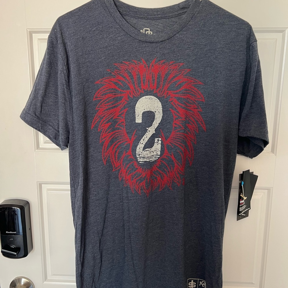A18-Men’s Medium Andrelton Simmons #2 T-Shirt Los Angeles Angels 108 Stitc